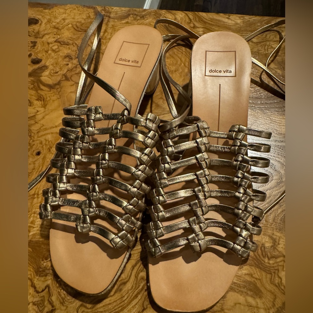 New Dolce Vita Strappy Sandals, only worn to try on inside store